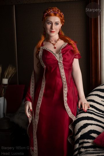 Starpery 165cm G cup Lucretia Chubby Sex Silicone Doll